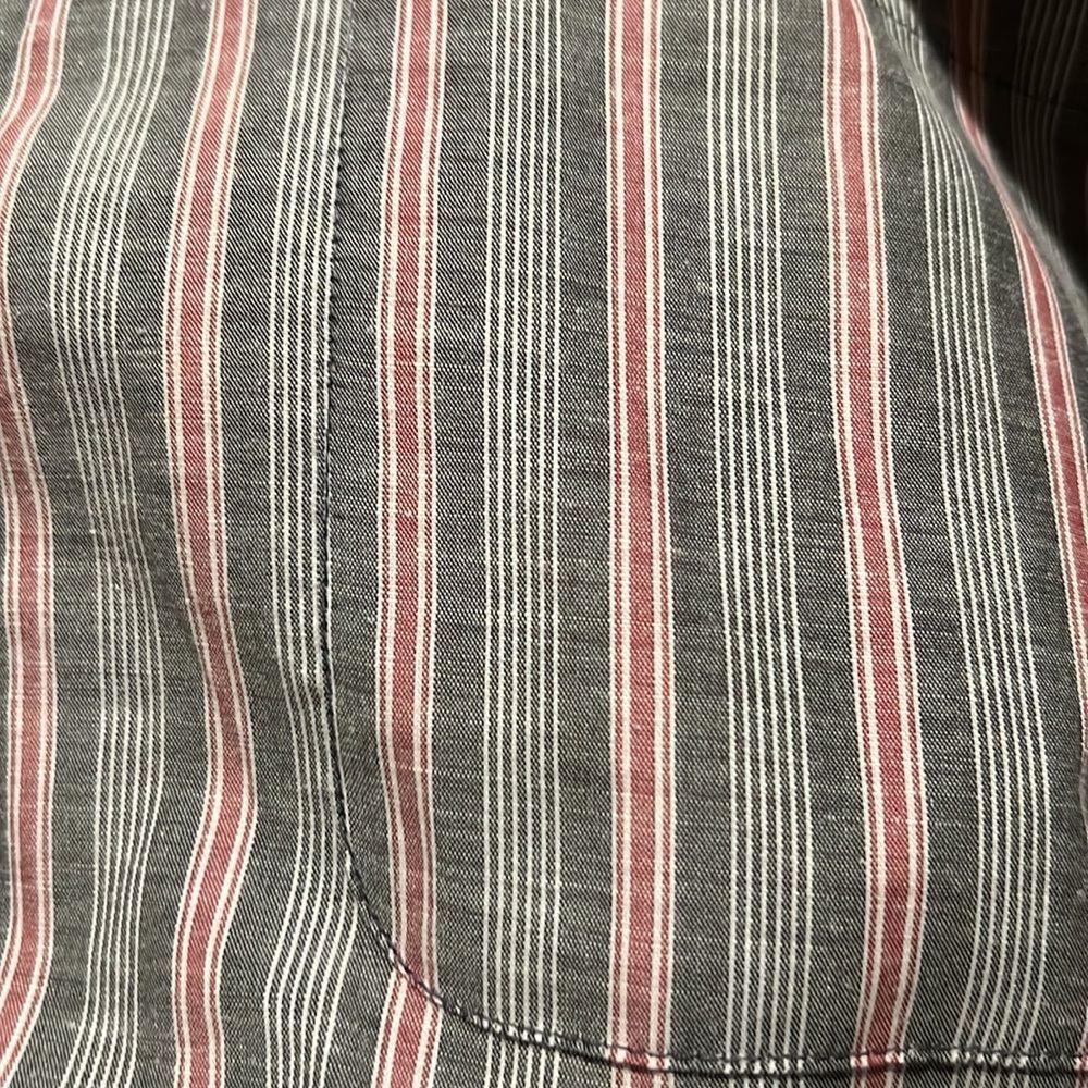 Gray Button Down - Picture 5 of 6